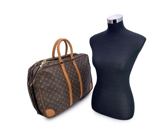 LOUIS VUITTON Borsa da Viaggio Vintage in Tela Col. Marrone Sirius L