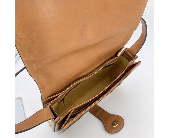 GUCCI Borsa a Tracolla Vintage in Tela Col. Marrone M