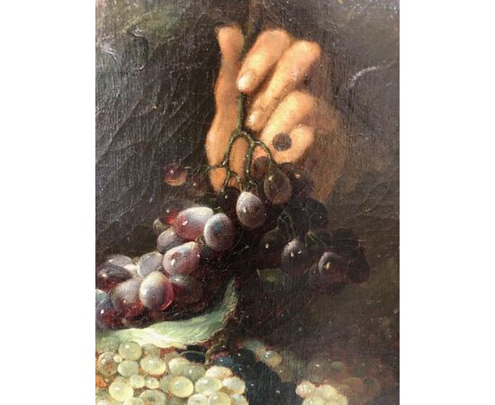 OIL PAINTING ON CANVAS "STILL LIFE"