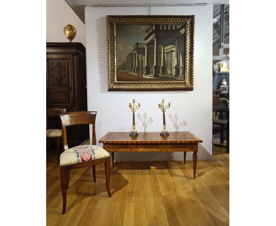 TAVOLINO DA FUMO IN STILE LUIGI XVI FINE DEL XIX SECOLO