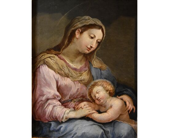 Madonna con bambino, Sebastiano Conca (Gaeta 1680 – Napoli 1764) cerchia