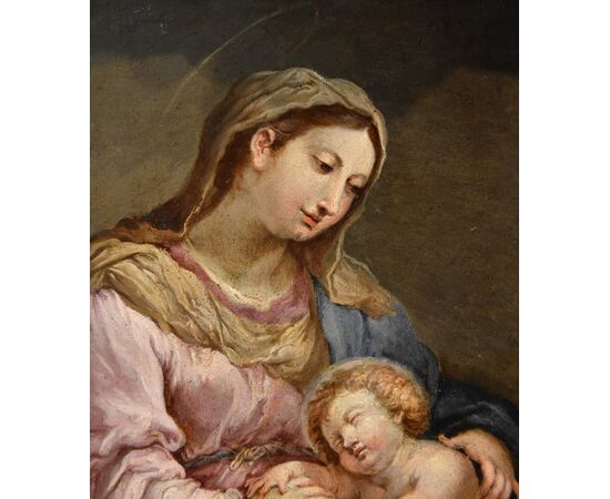 Madonna con bambino, Sebastiano Conca (Gaeta 1680 – Napoli 1764) cerchia