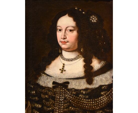 Ritratto della duchessa Vittoria Farnese d’Este, Jan van Gelder (Anversa 1621 – Modena 1685)