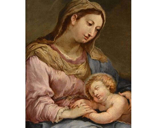Madonna con bambino, Sebastiano Conca (Gaeta 1680 – Napoli 1764) cerchia
