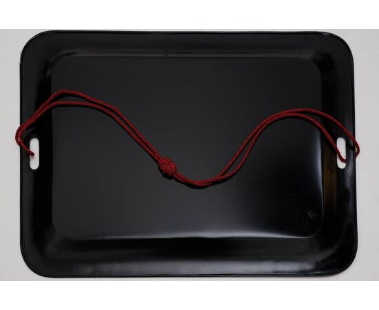 Italian hand-painted tray: for wall or coffee table stand - O/329