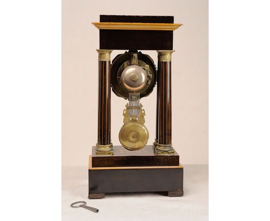 French table pendulum clock, working - O/1110