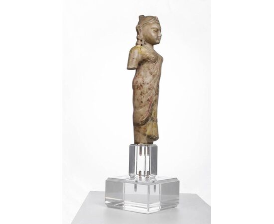 GOPI marble statue: ancient, rare, important. n. 1869