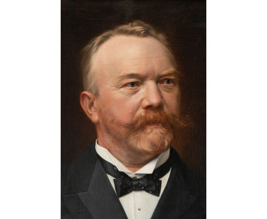 Pair of signed and dated German portraits, with great personality - O/5504