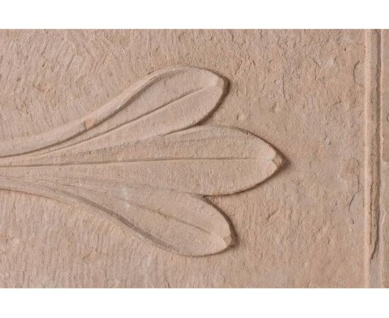 Antique architectural pink stone panel - M/450