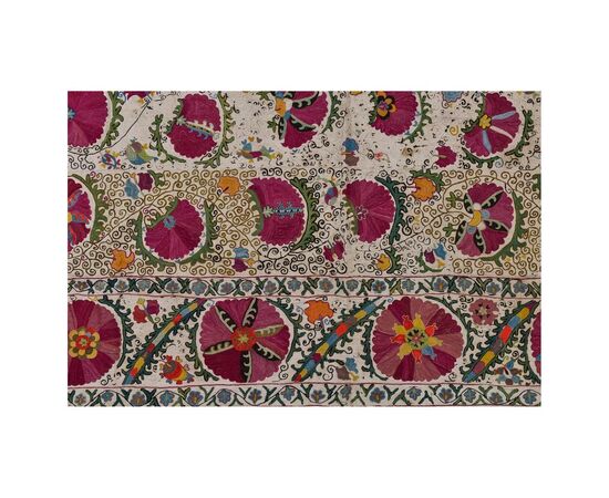 Rare antique Turkoman SUSANI (private collection) - n.860