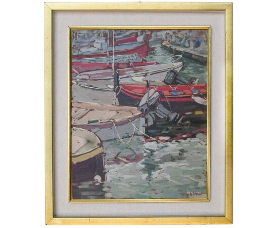 Boats in Camogli - O/5868