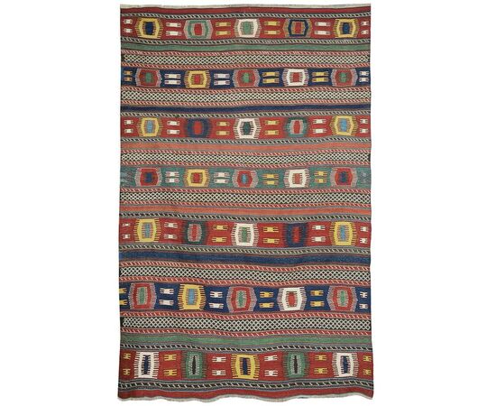 Antique Caucasian Kilim KAZAK - n.699