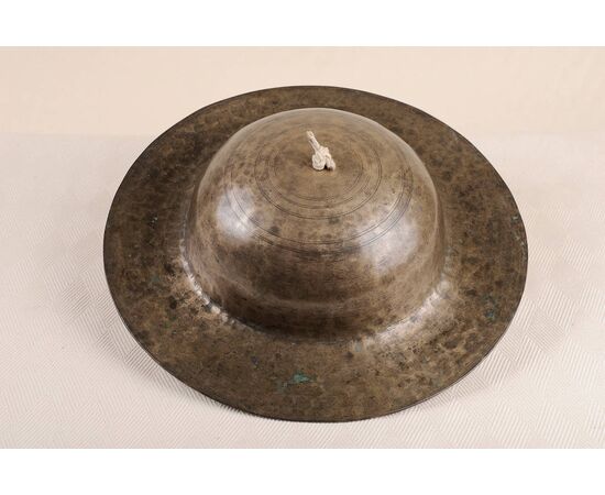 Antique Tibetan bronze cymbal - O/54