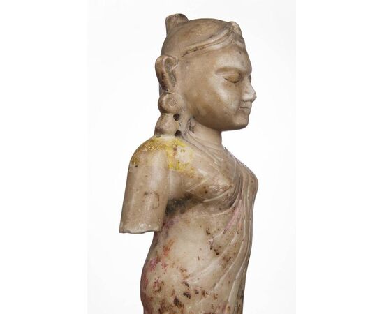 GOPI marble statue: ancient, rare, important. n. 1869
