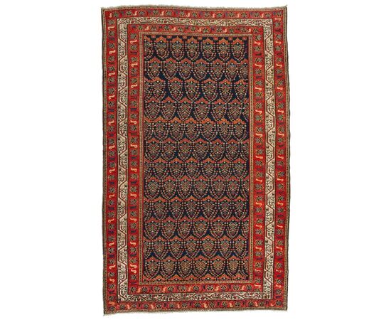 Antique MALAYER carpet with "botteh" (almond) design - n.775