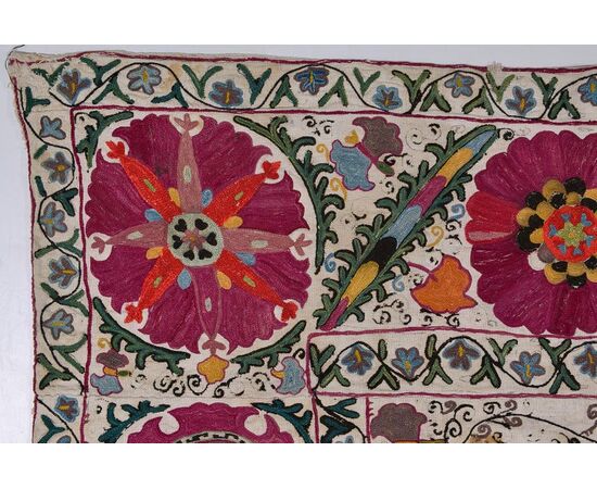 Rare antique Turkoman SUSANI (private collection) - n.860
