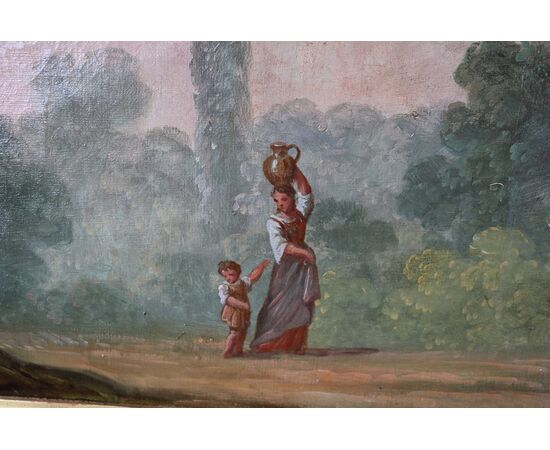 Painting, "The Water Carrier"