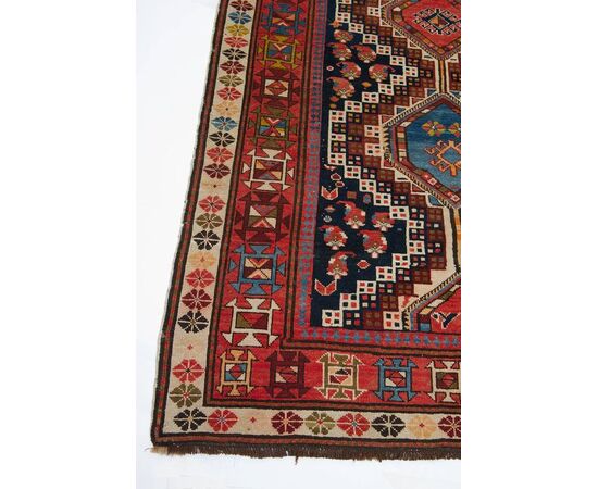 Large Caucasian SHIRVAN rug from a private collection (1067/EP)