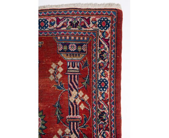 Pair of antique KASHAN bedside rugs - n.145-146