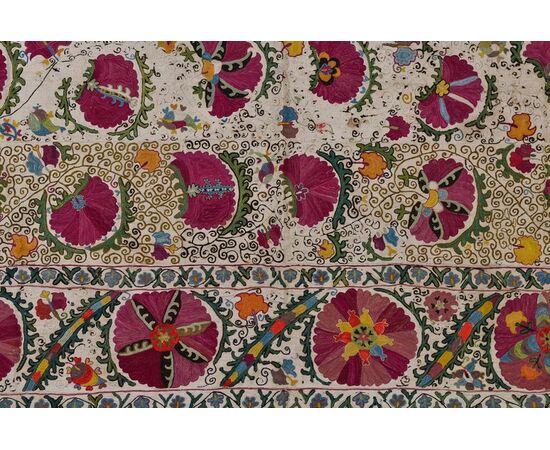 Rare antique Turkoman SUSANI (private collection) - n.860