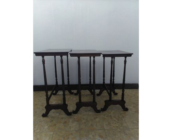 Three nesting tables