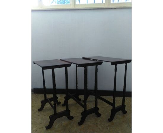 Three nesting tables