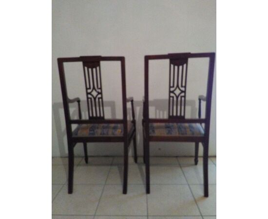 Pair of armchairs
