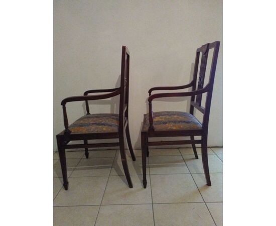 Pair of armchairs