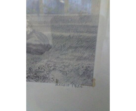Drawing, "Party in the Park"