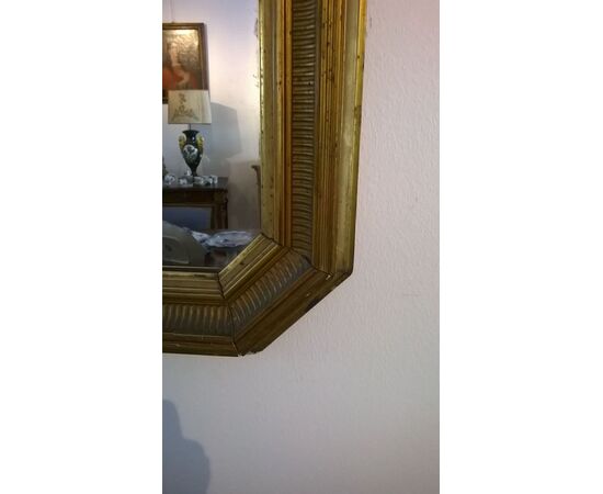 Large Golden Mirror