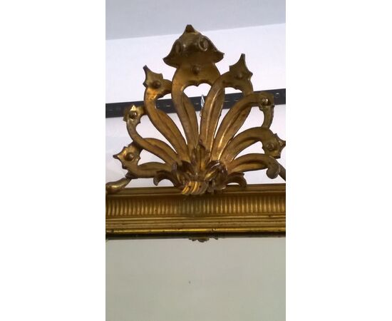 Large Golden Mirror