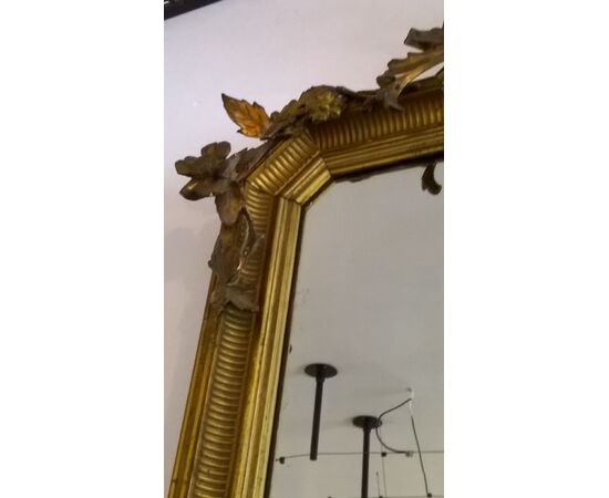 Large Golden Mirror