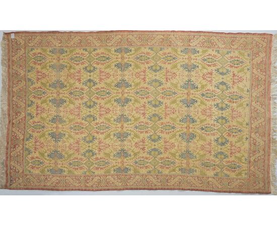 Antique Spanish Cuenca carpet - n.1205
