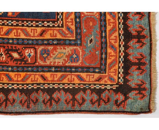Rare Caucasian TALISH runner, dated and signed - n.394