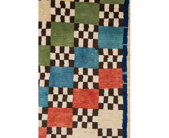 Old polychrome Gashgai (Kaskai) nomadic carpet - n.826