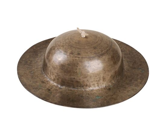 Antique Tibetan bronze cymbal - O/54