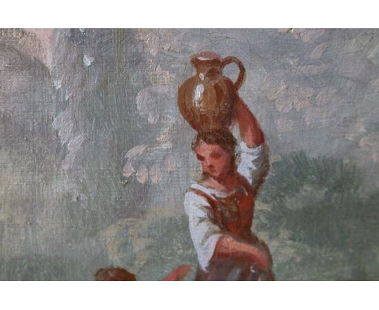 Painting, "The Water Carrier"