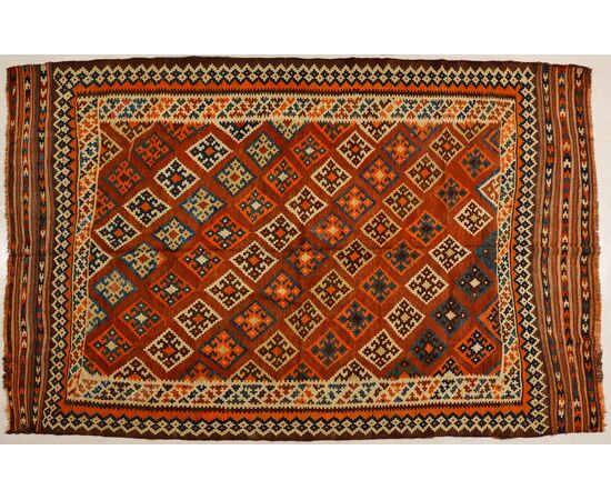 Antique Kaskai or GASHGAI Kilim for collectors - n.204