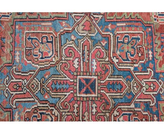Antique large Persian HERITZ rug - n.135