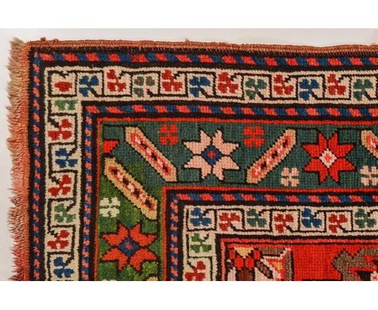 Old KARABAGH or GAREBAGH Caucasian carpet - n.858