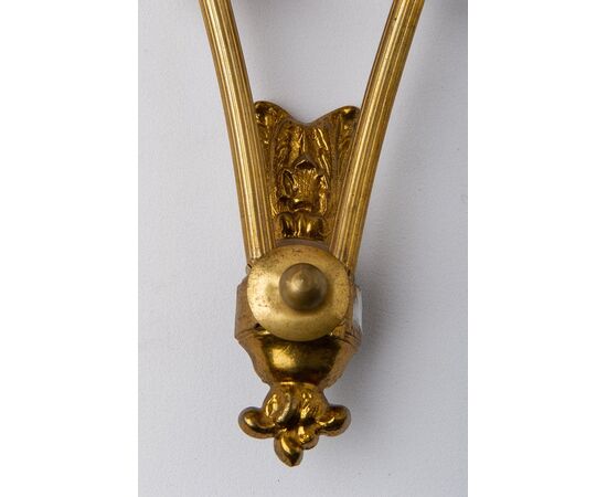 Pair of Italian bronze sconces - O/7078