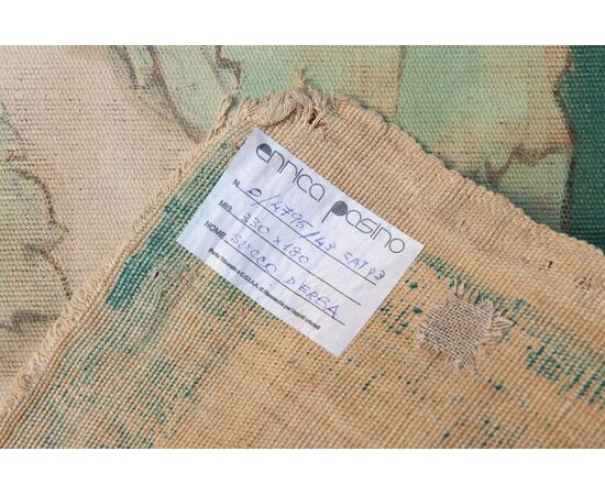 Antique French painted tapestry "Grass Juice" - O/4795