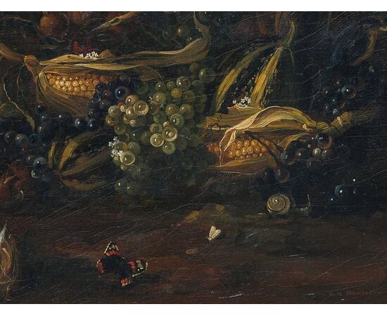 Old Italian painting in Flemish style - O/8240