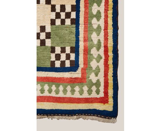Old polychrome Gashgai (Kaskai) nomadic carpet - n.826