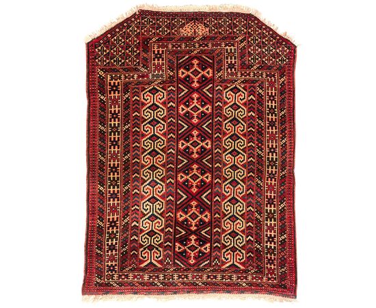 Antique Turkoman BOKARA Yomuth Carpet - n.109