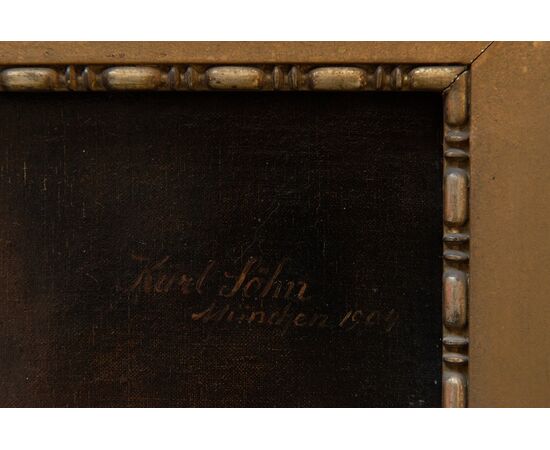Pair of signed and dated German portraits, with great personality - O/5504