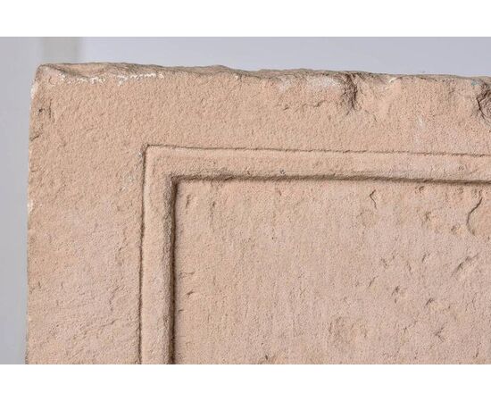 Antique architectural pink stone panel - M/450