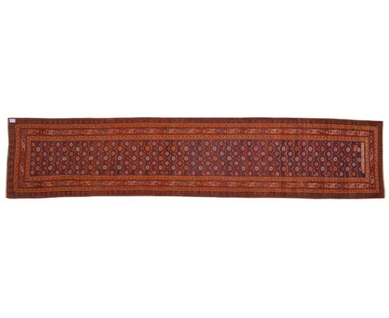 Rare Caucasian TALISH runner, dated and signed - n.394