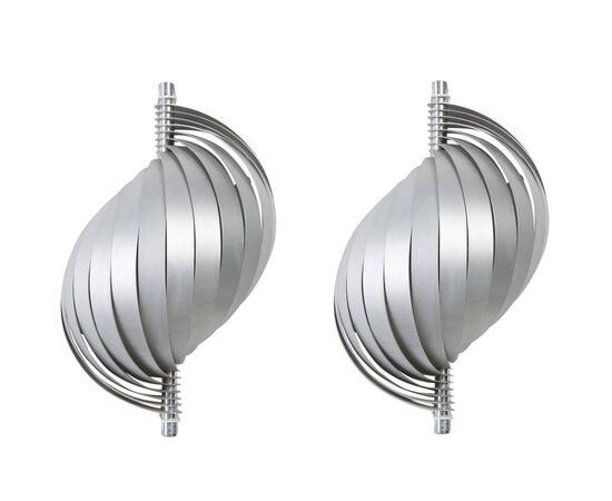 Pair of designer wall lamps - O/6163