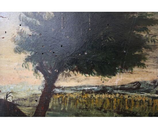 Painting, "Shepherd Boy with Herds"